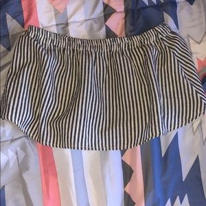 Billabong striped tube top
